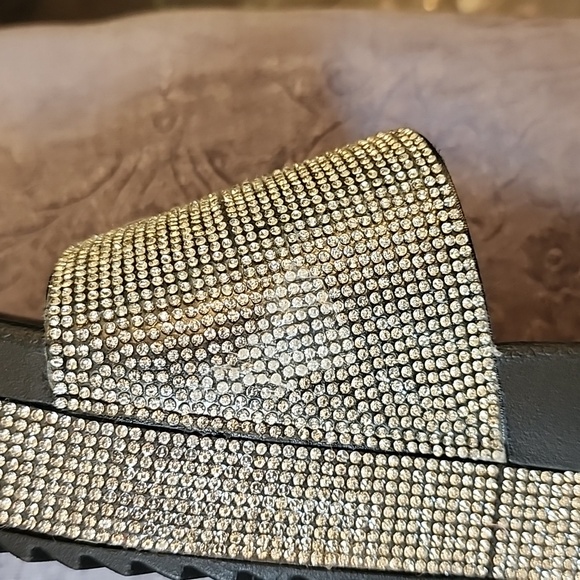 Akira Rhinestone Slides - Picture 5 of 5